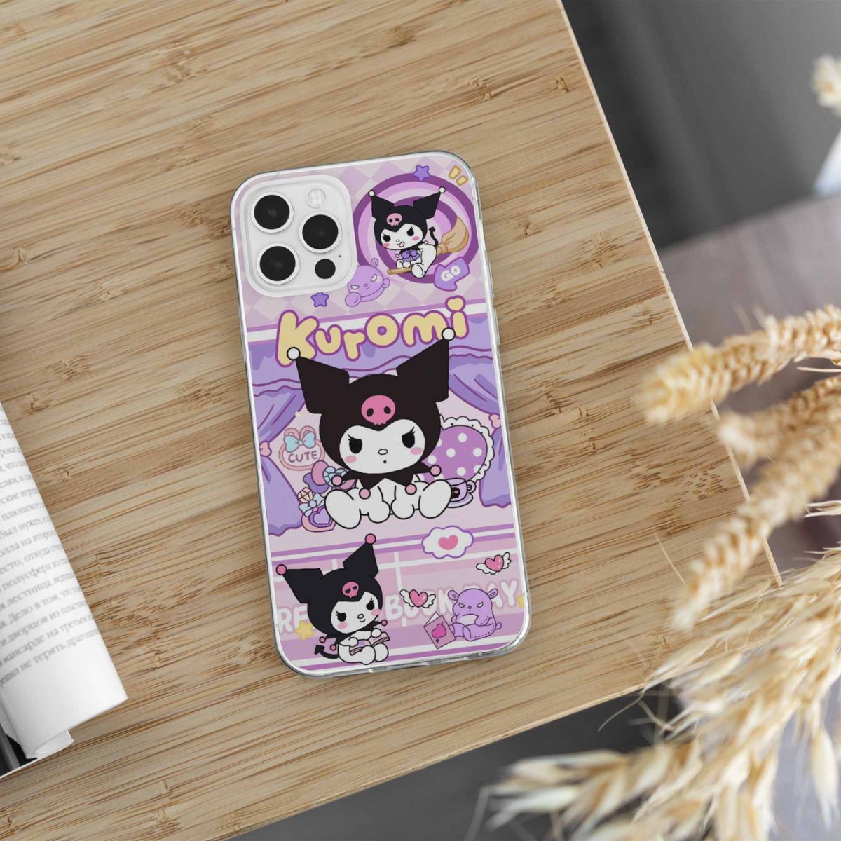 Cute Kuromi Cartoon Silicon Case Design 7