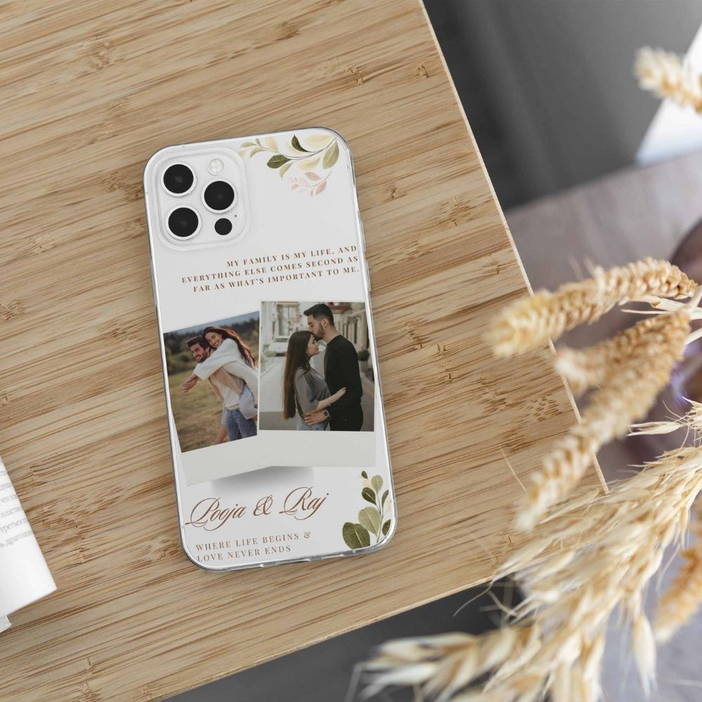 Family Custom Photo Clear Case Design 7