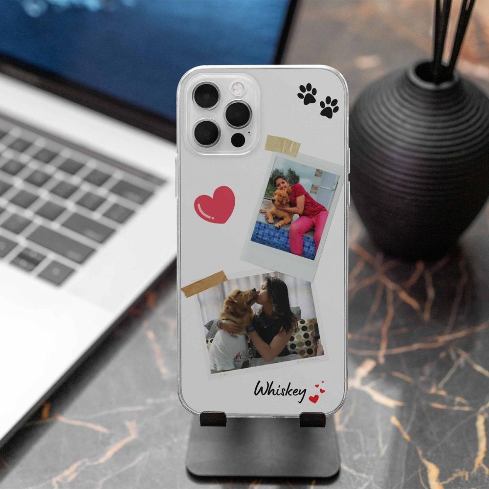 Pet Lovers Custom Photo Clear Case Design 2