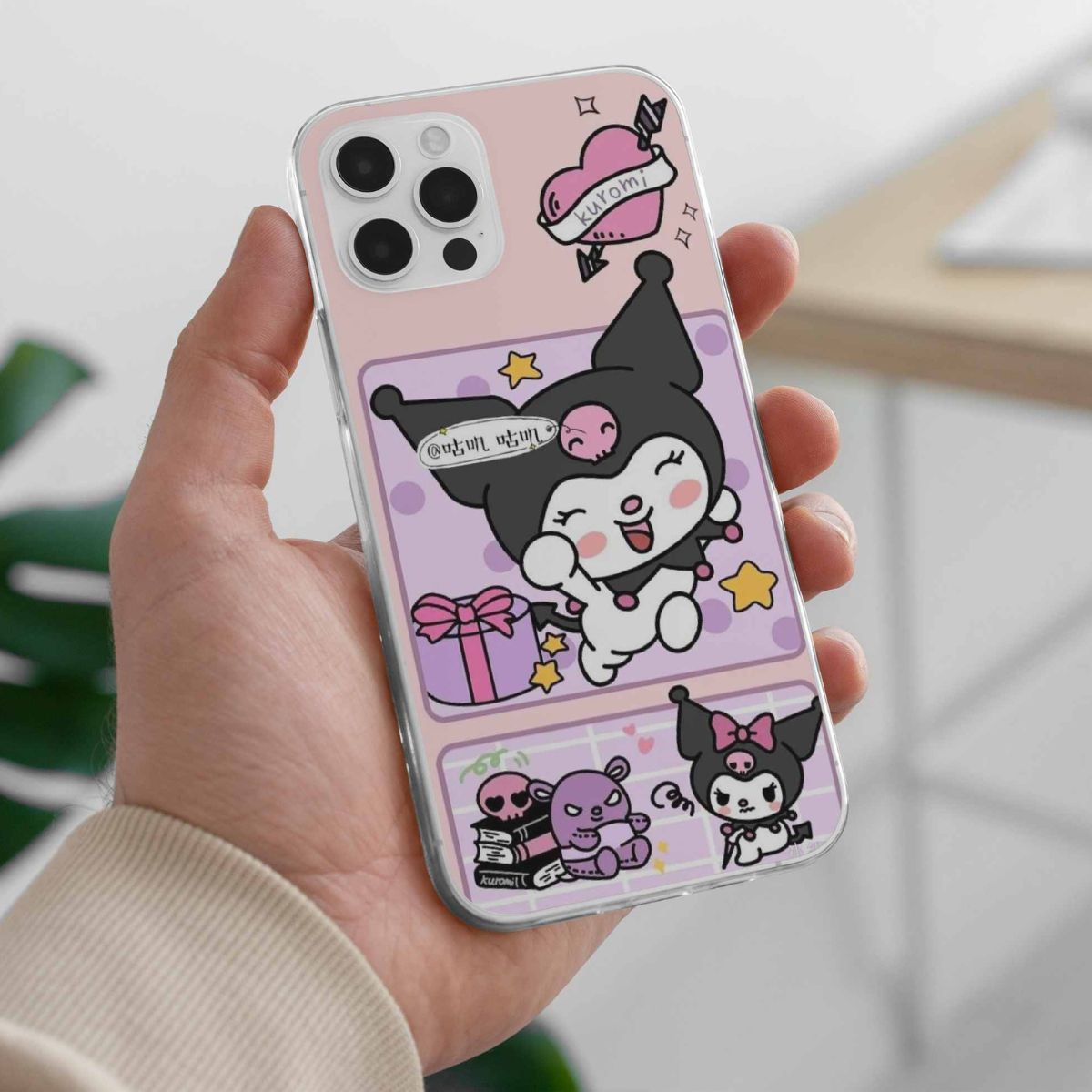 Cute Kuromi Cartoon Silicon Case Design 1