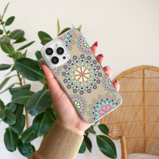 Aesthetic Mandala Art Silicon Case Design 10