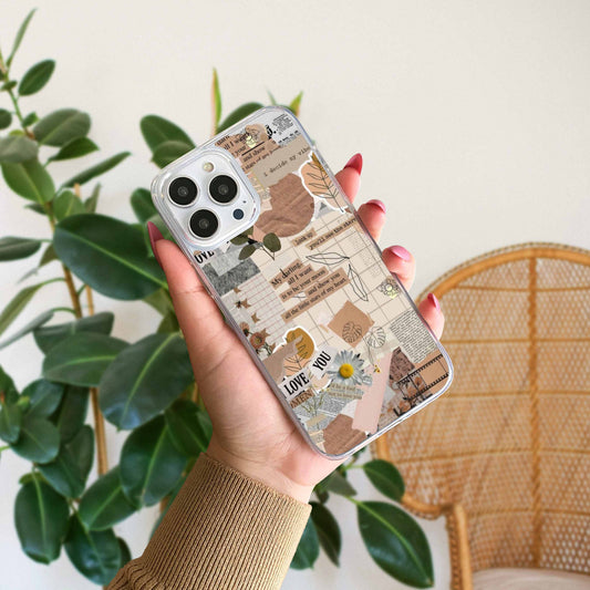 Paper Art Pattern Silicone Phone Case Design 18