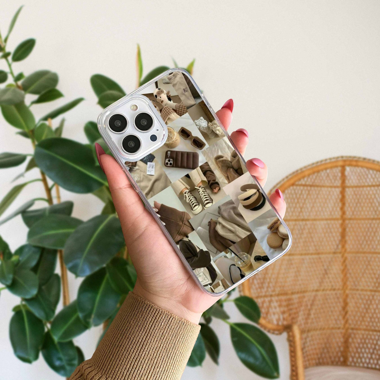 Paper Art Pattern Silicone Phone Case Design 21