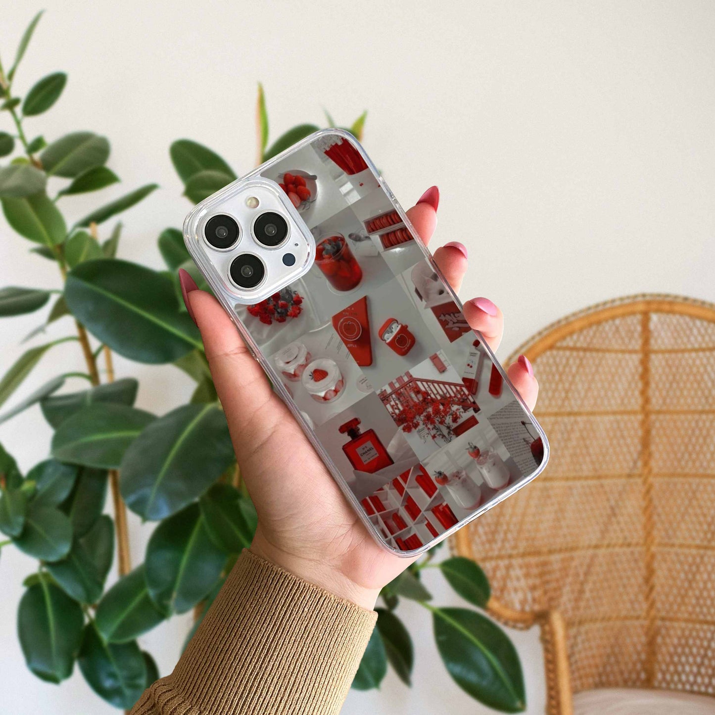 Paper Art Pattern Silicone Phone Case Design 25