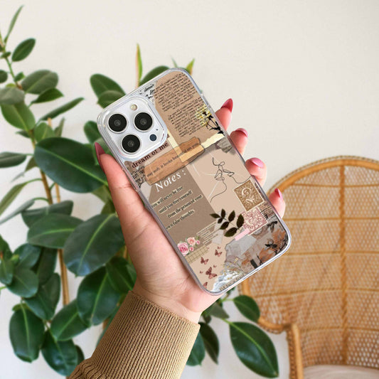 Paper Art Pattern Silicone Phone Case Design 2